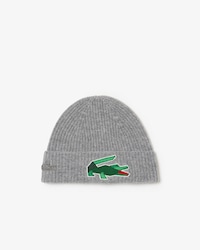 Unisex Ribbed Wool Crocodile Graphic Beanie