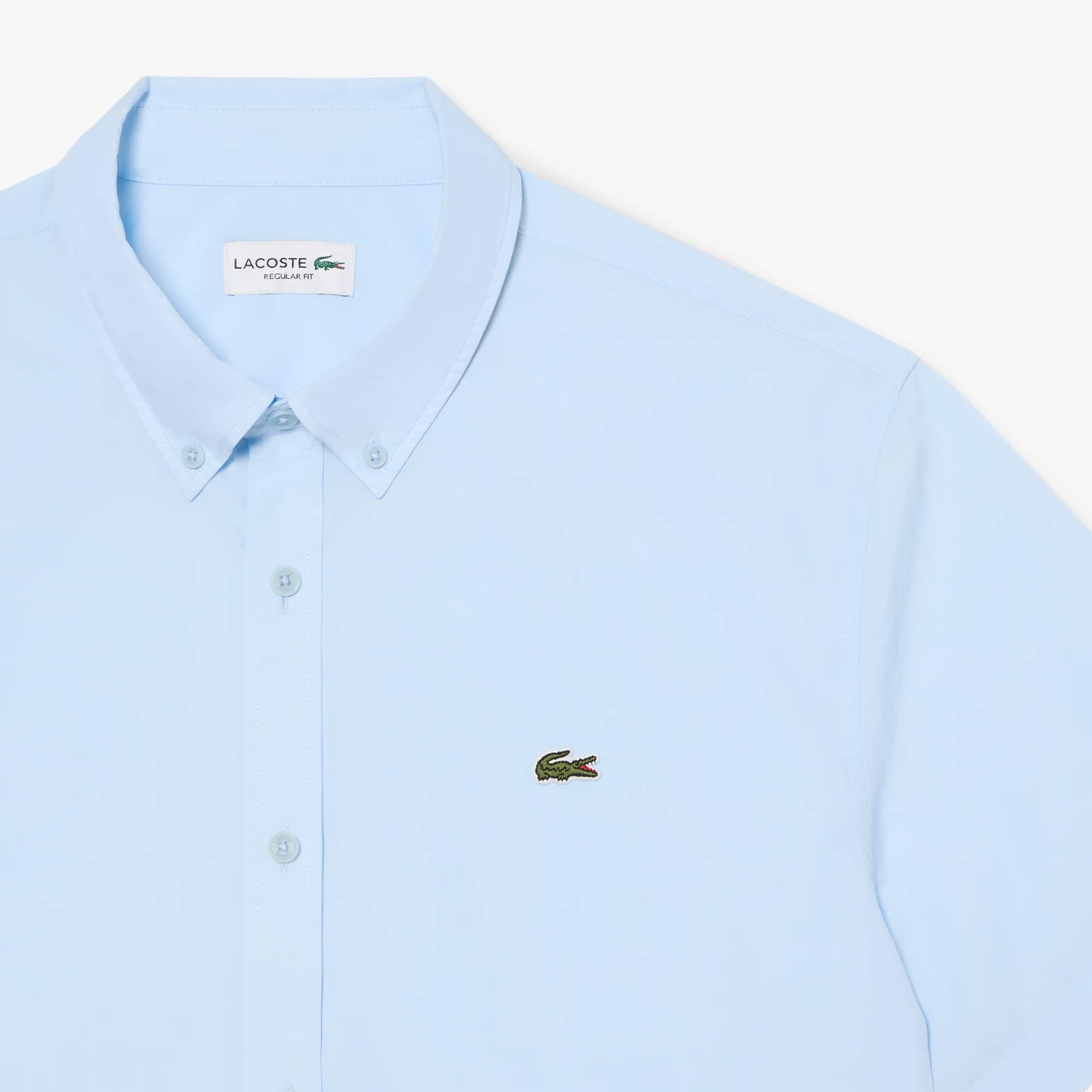 Regular Fit Short Sleeved Poplin Shirt