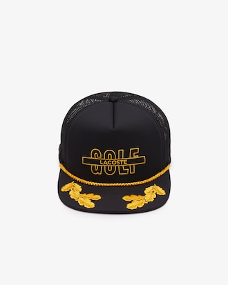 Unisex Bi-material Cap with Embroidered Visor
