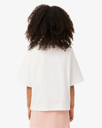 Crocodile Print Cotton T-Shirt