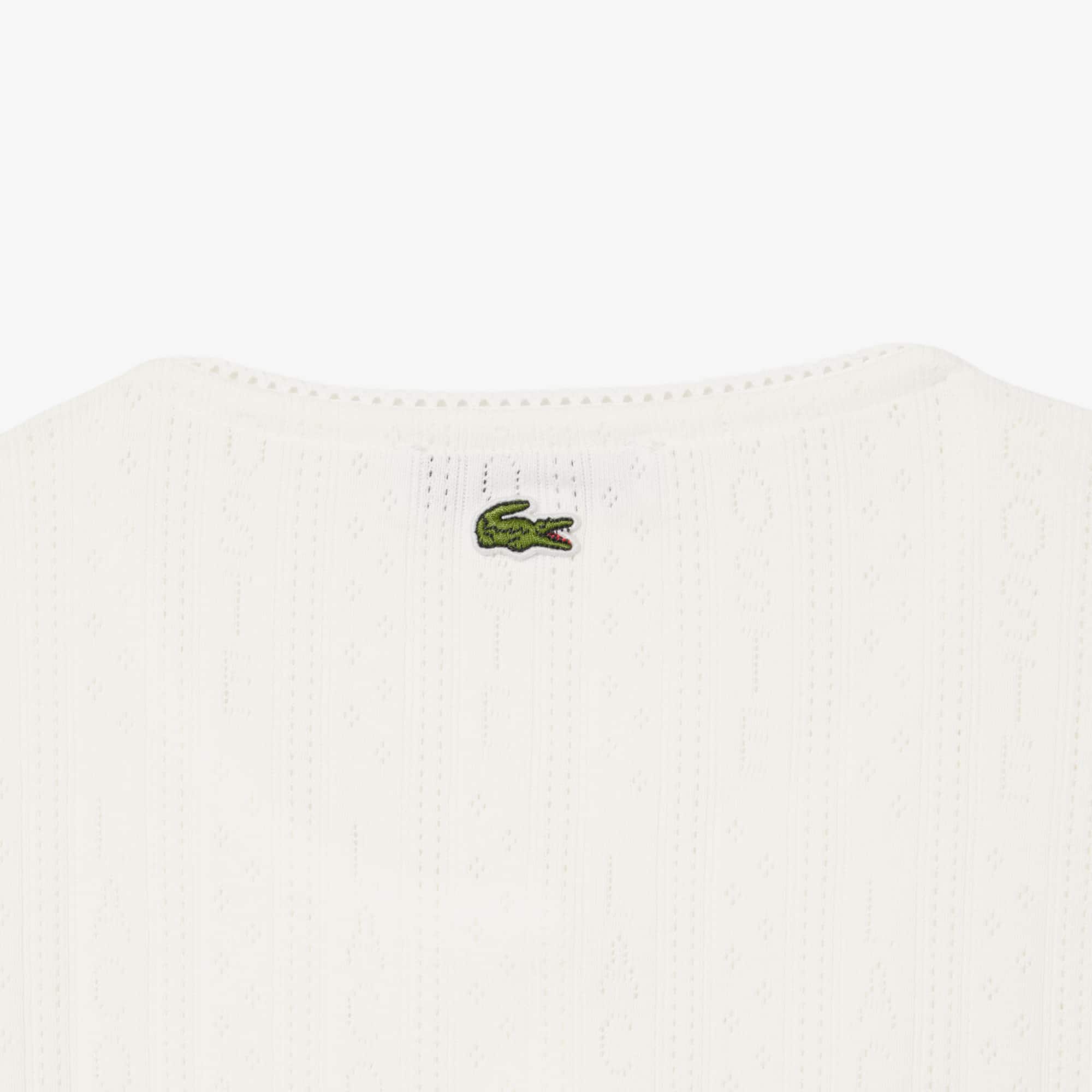 Slim Fit Pointelle Cardigan