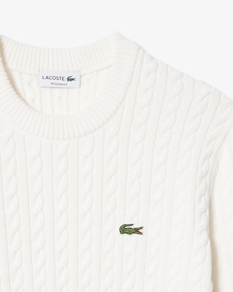 Men's Cable Knit Cotton Sweater