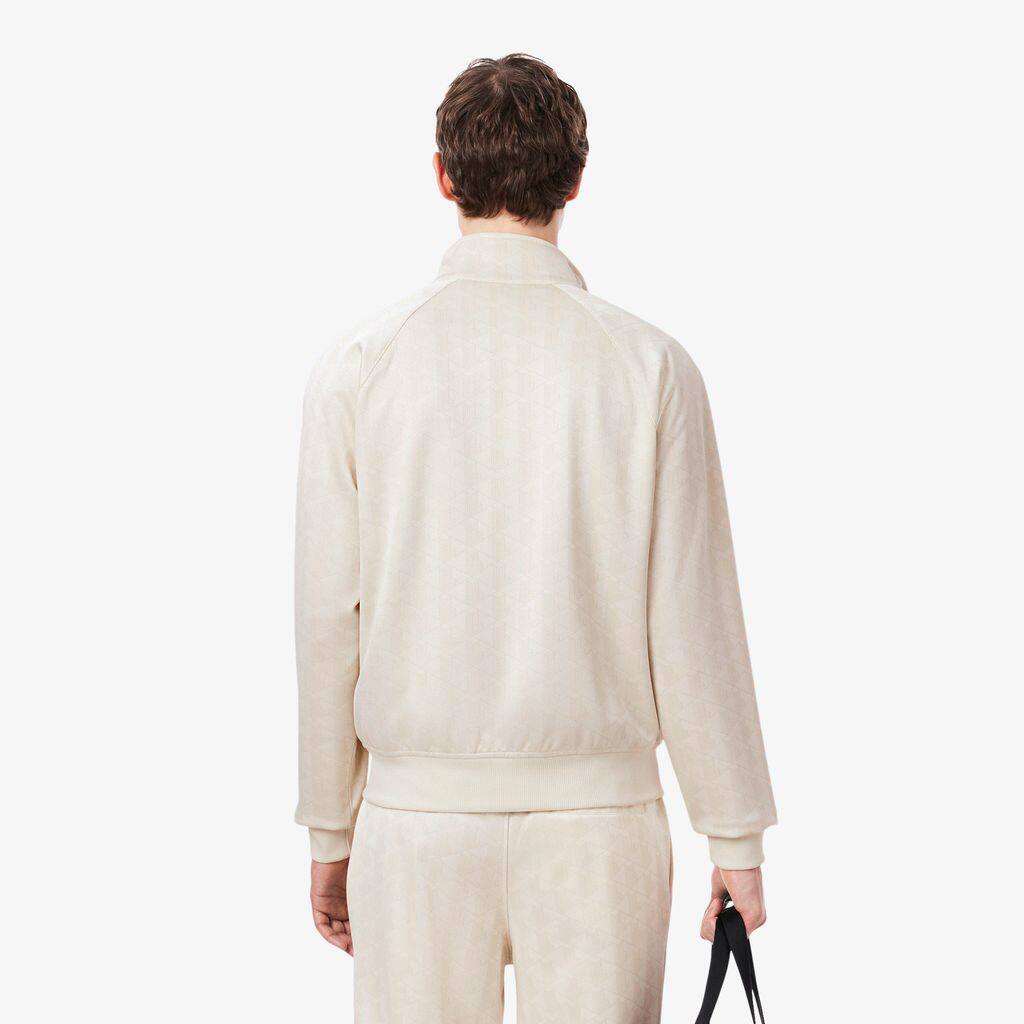 Monogram Jacquard Zipped Jacket