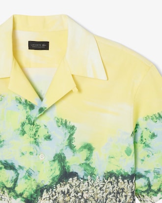 Men's Runway Relaxed Fit Graphic Print Shirt