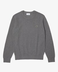 Men&rsquo;s Crew Neck Textured Organic Cotton Sweater