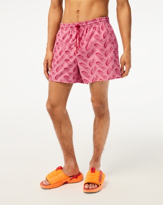 Men’s Printed Swim Trunks