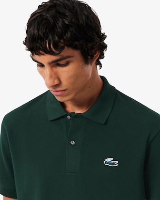 Men's Classic Fit Landscape Crocodile Piqué Polo