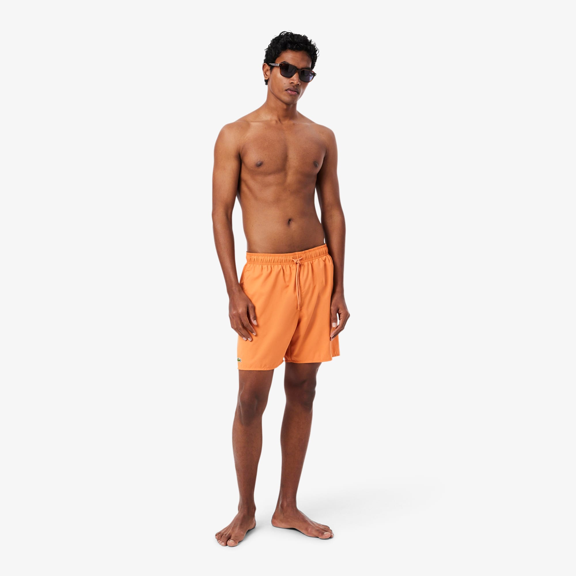 Men's Mid Length Swim Trunks - Shorts & Swim - New In 2026 | Lacoste