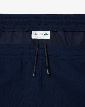 Men's Regular Fit Piqué Sweatpants