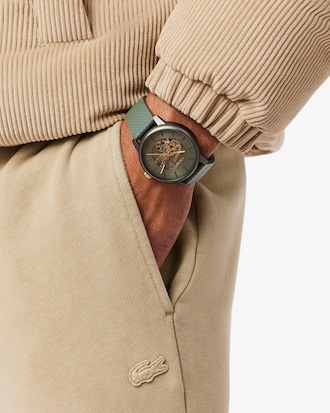 Lacoste.12.12 Automatic Leather Watch