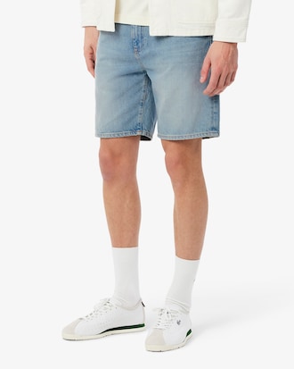 Shorts Jeans de corte recto para hombre