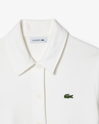 Women's Heavy Piqué Buttoned Polo Dress