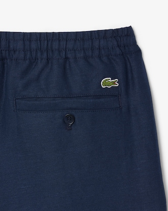 Men's Regular Fit Wool Blend Shorts