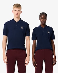 Polo Unisex De Corte Cl&aacute;sico Con Estampado Exclusivo L.12.12