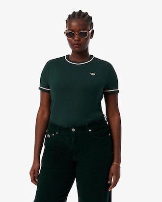 Women's Contrast Trim Jersey T-Shirt