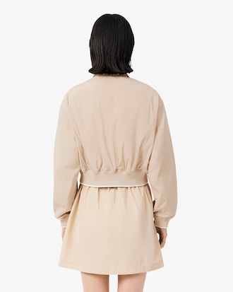 Chamarra Tipo Bomber Oversized de Tafet&aacute;n Hidr&oacute;fugo