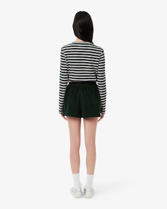 Women's Relaxed Fit Corduroy Shorts