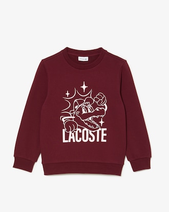 Sudadera de algod&oacute;n con estampado de cocodrilo para ni&ntilde;o