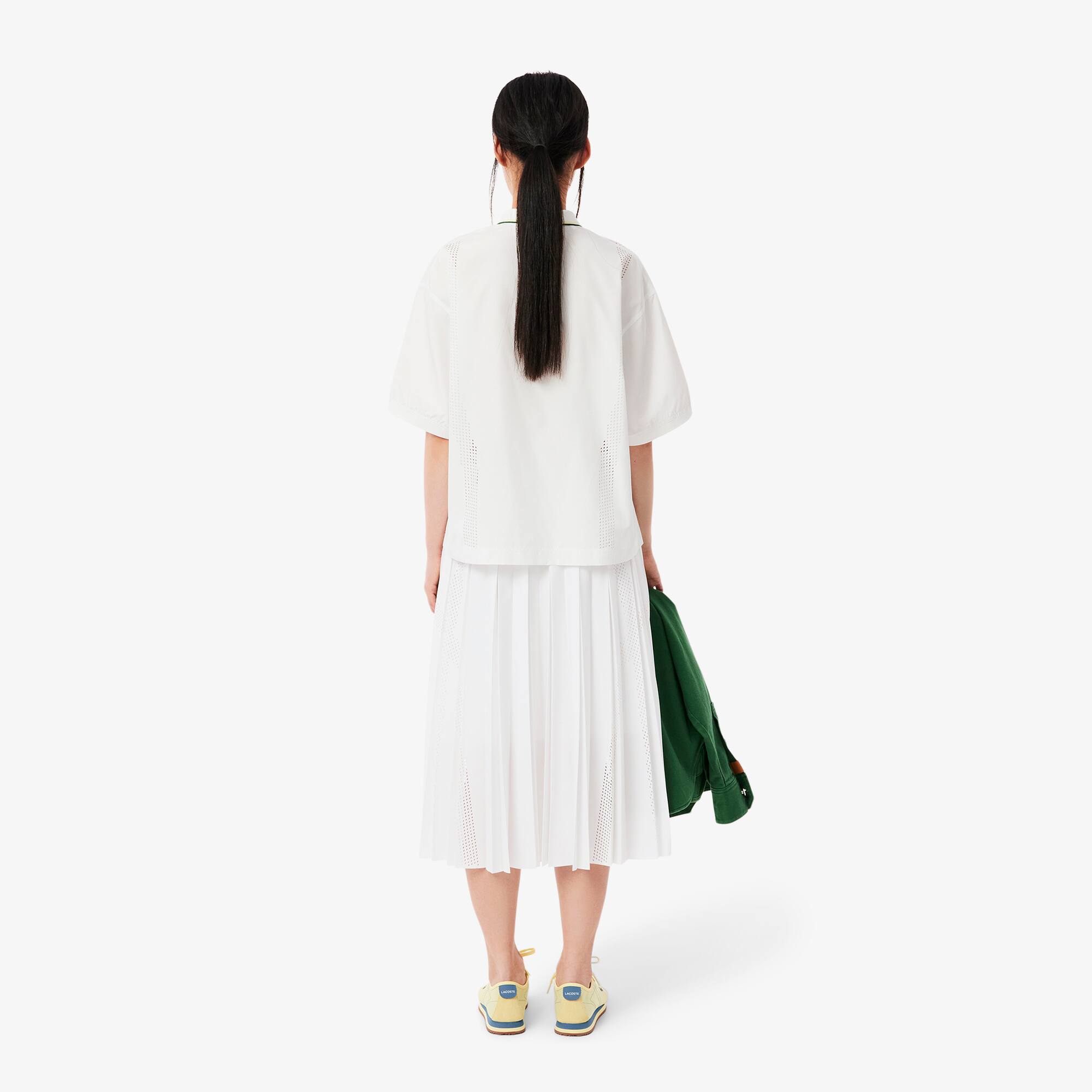 Women's Asymmetric Pleated Midi Skirt - Shorts & Skirts - New In
