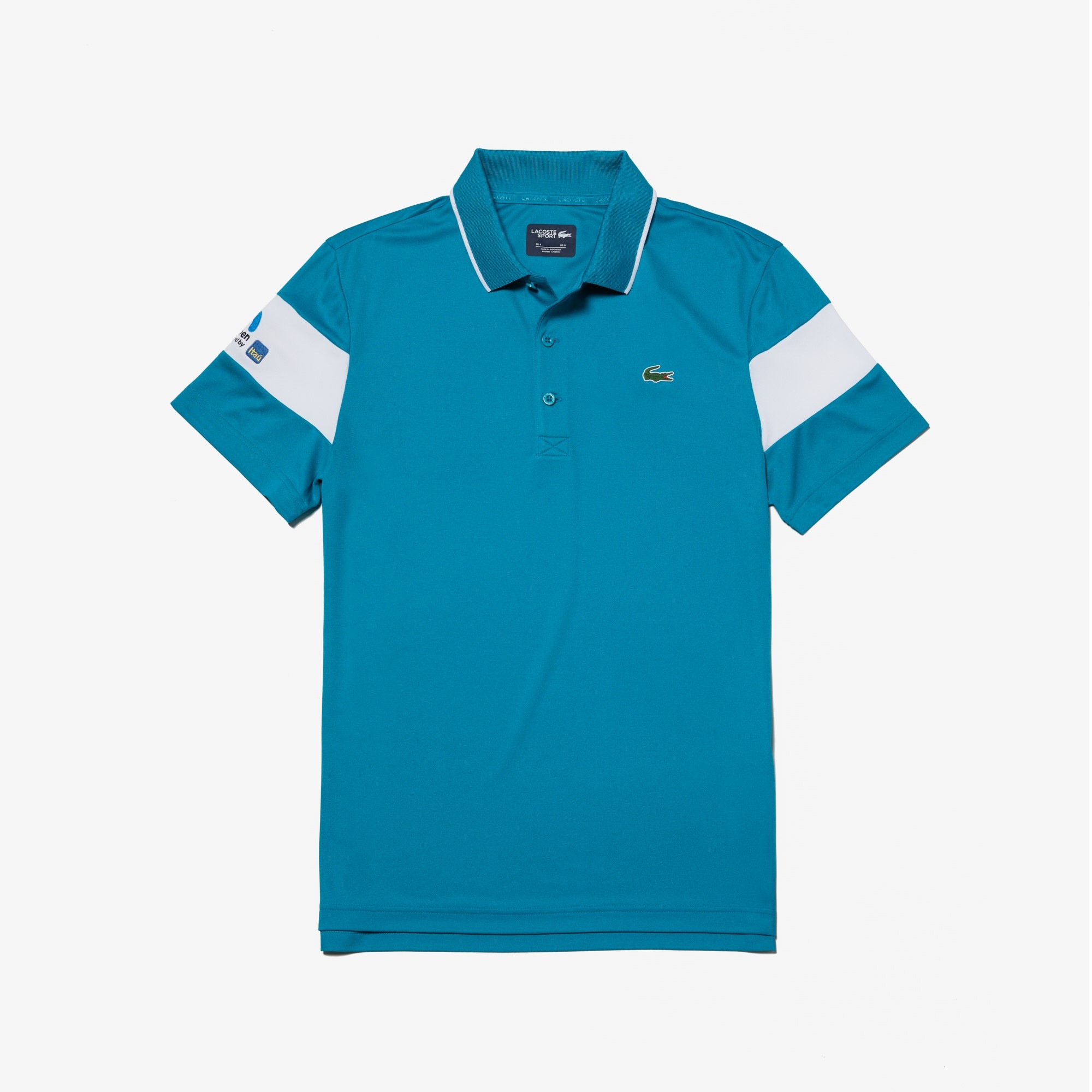 Men's SPORT Miami Open Edition Bands Technical Piqué Polo Men's Polo Shirts New In 2022