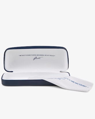 Lunettes de soleil homme rectangulaires Lacoste en ac&eacute;tate