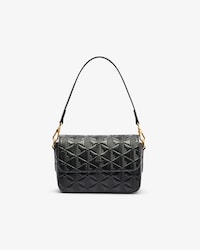 Maheki Embossed Leather Shoulder Bag