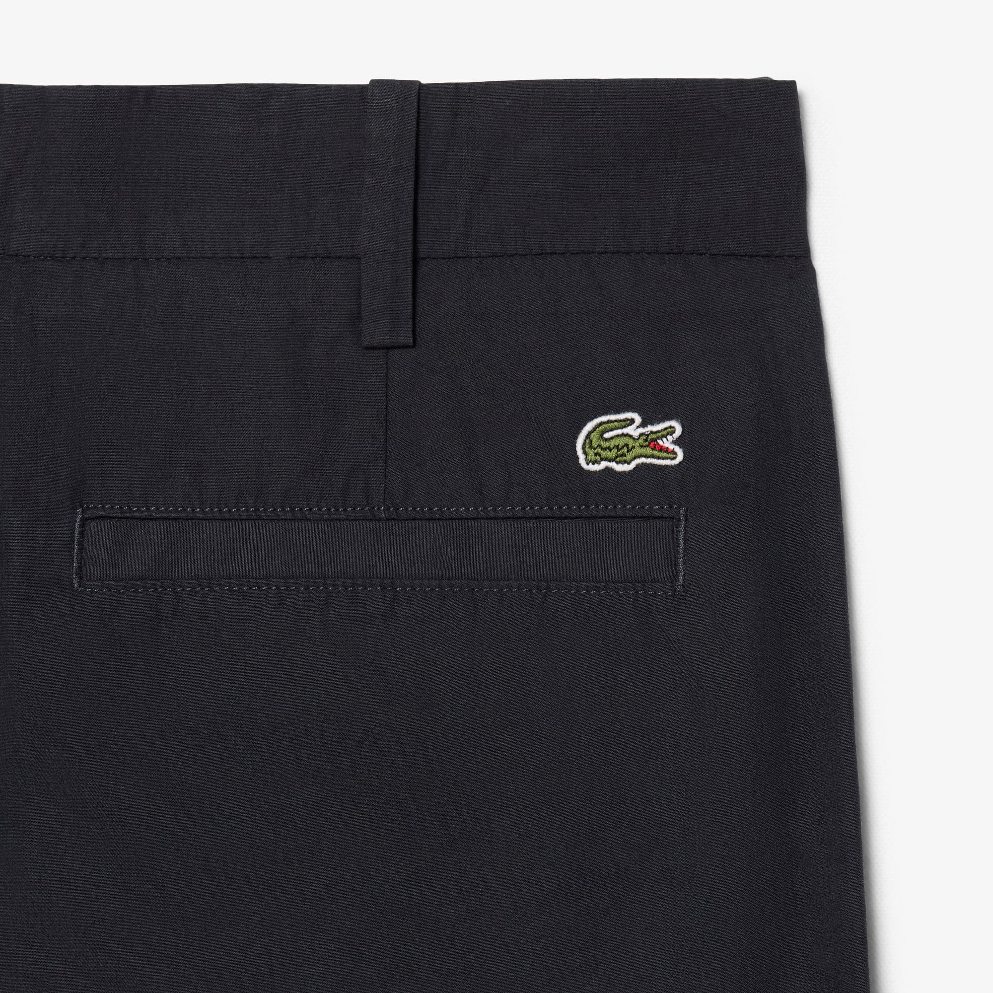 Straight Fit Cotton Chino Pants