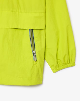 Cortaviento con gorro Desmontable Resistente al Agua para Hombre