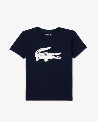 Playera De Tenis De Algod&oacute;n T&eacute;cnico Extragrande Para Ni&ntilde;o