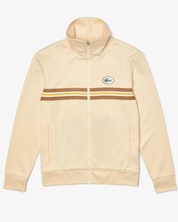Men&rsquo;s Heritage Striped Band And Badge Zip Sweatshirt
