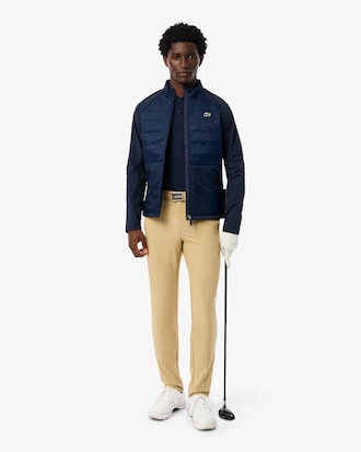 Men's High-Neck Quilted Golf Jacket