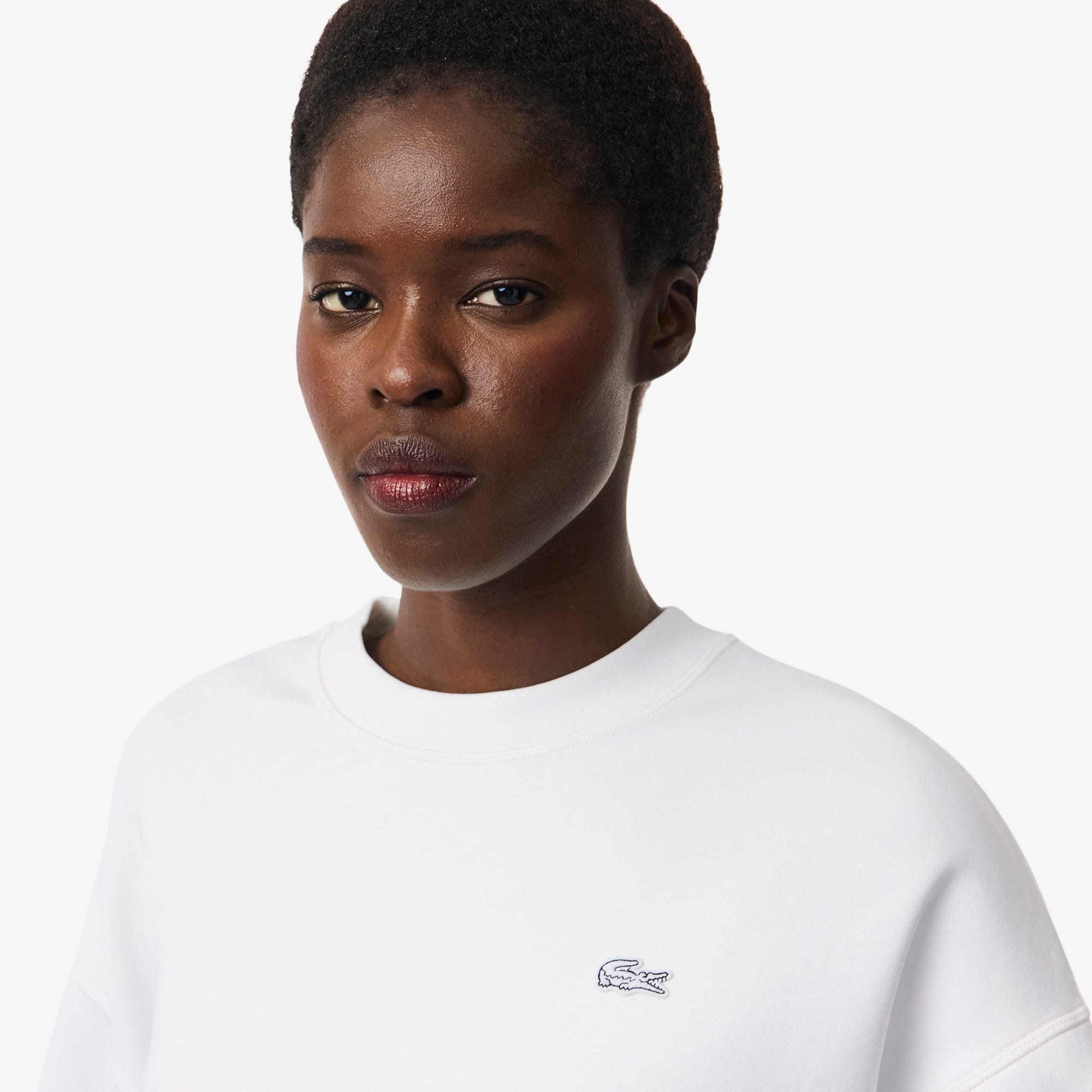 Oversized Double Face Jersey Sweatshirt - Sweaters & Sweatshirts