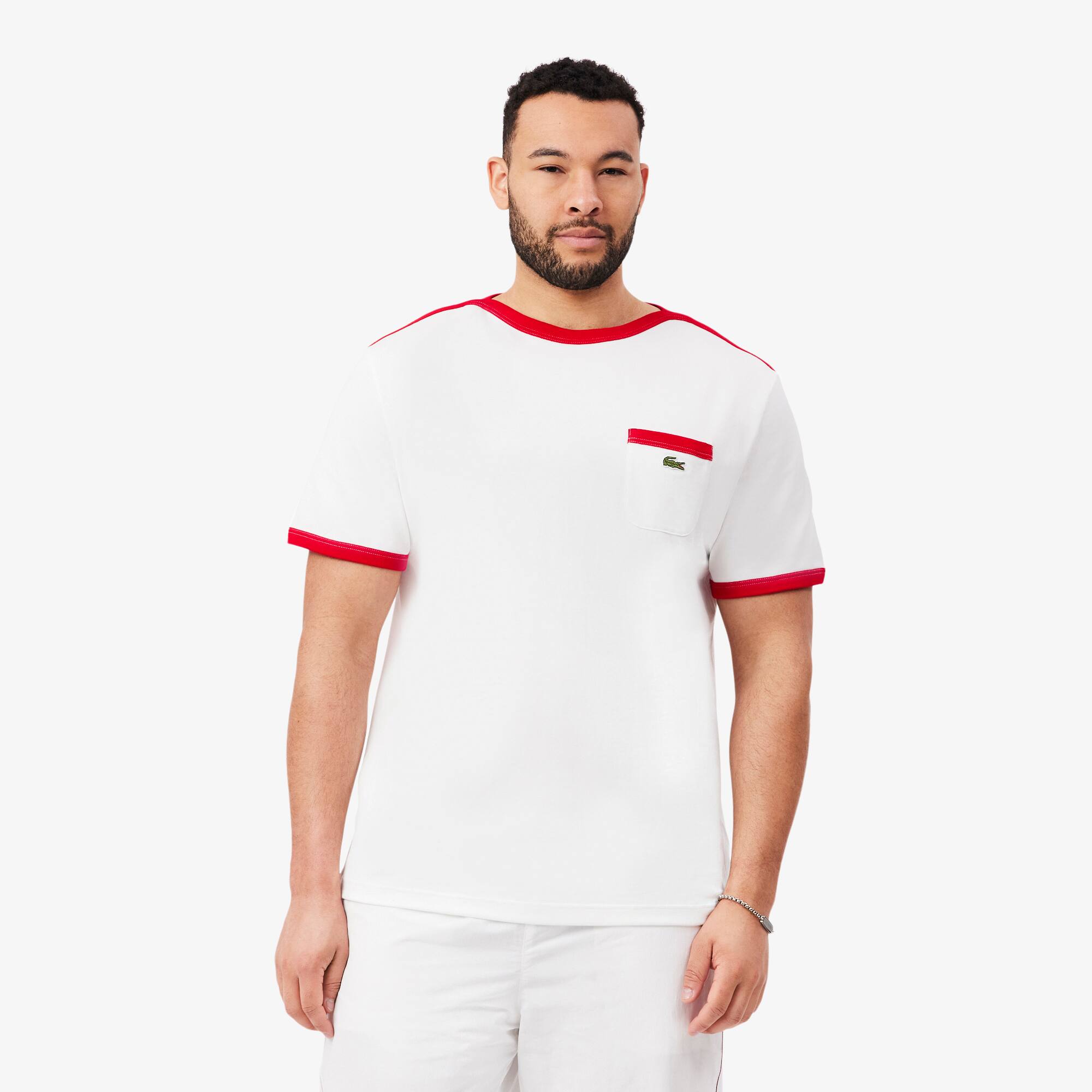 Pocket Detail Heavy Cotton T-Shirt