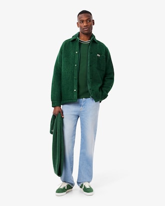 Men's Wool Blend Overshirt