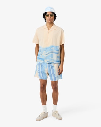 Printed Cotton Twill Bucket Hat