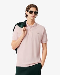 Men's Classic Fit Embroidery Detail Piqué Polo