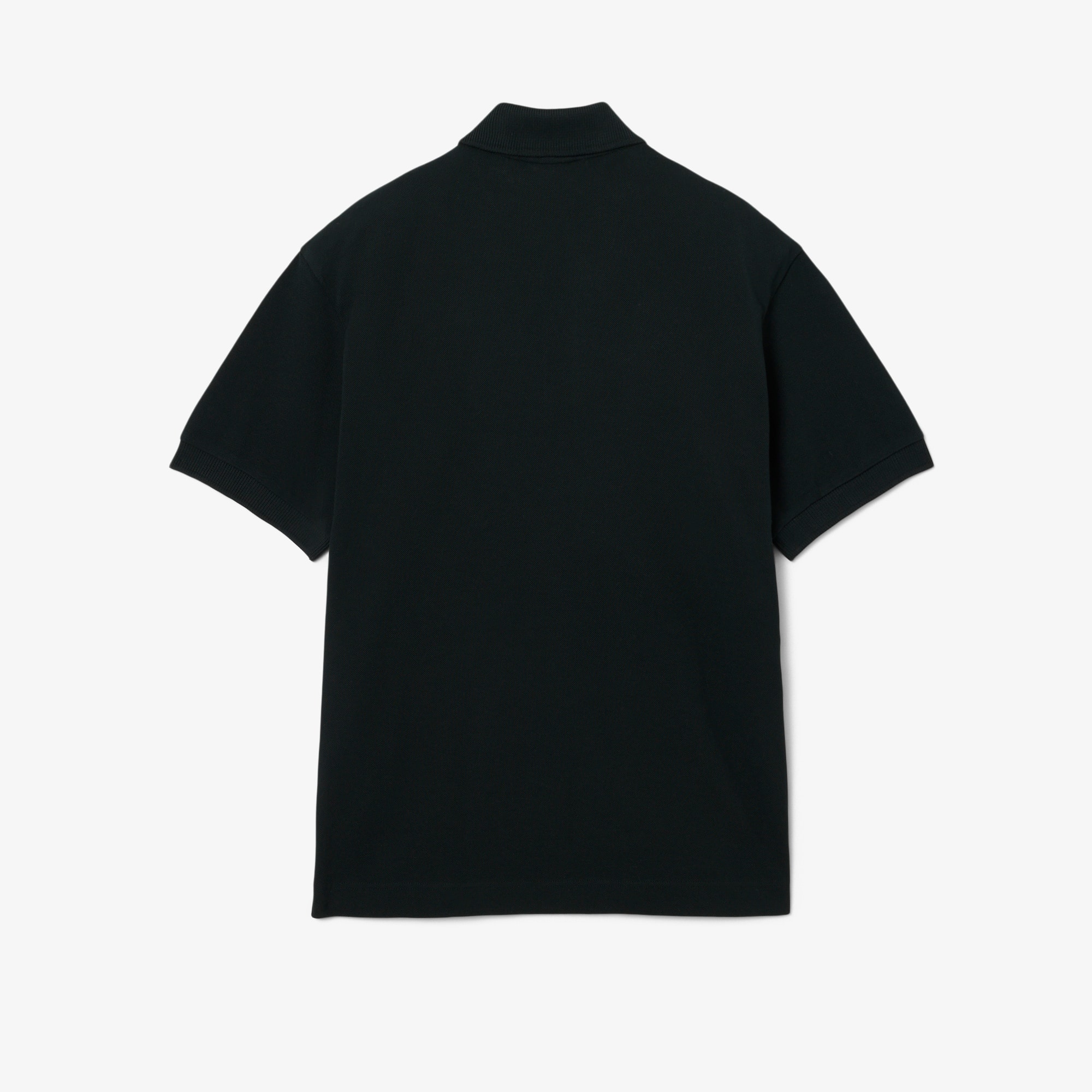 Runway Loose Fit Shield Piqué Polo Shirt