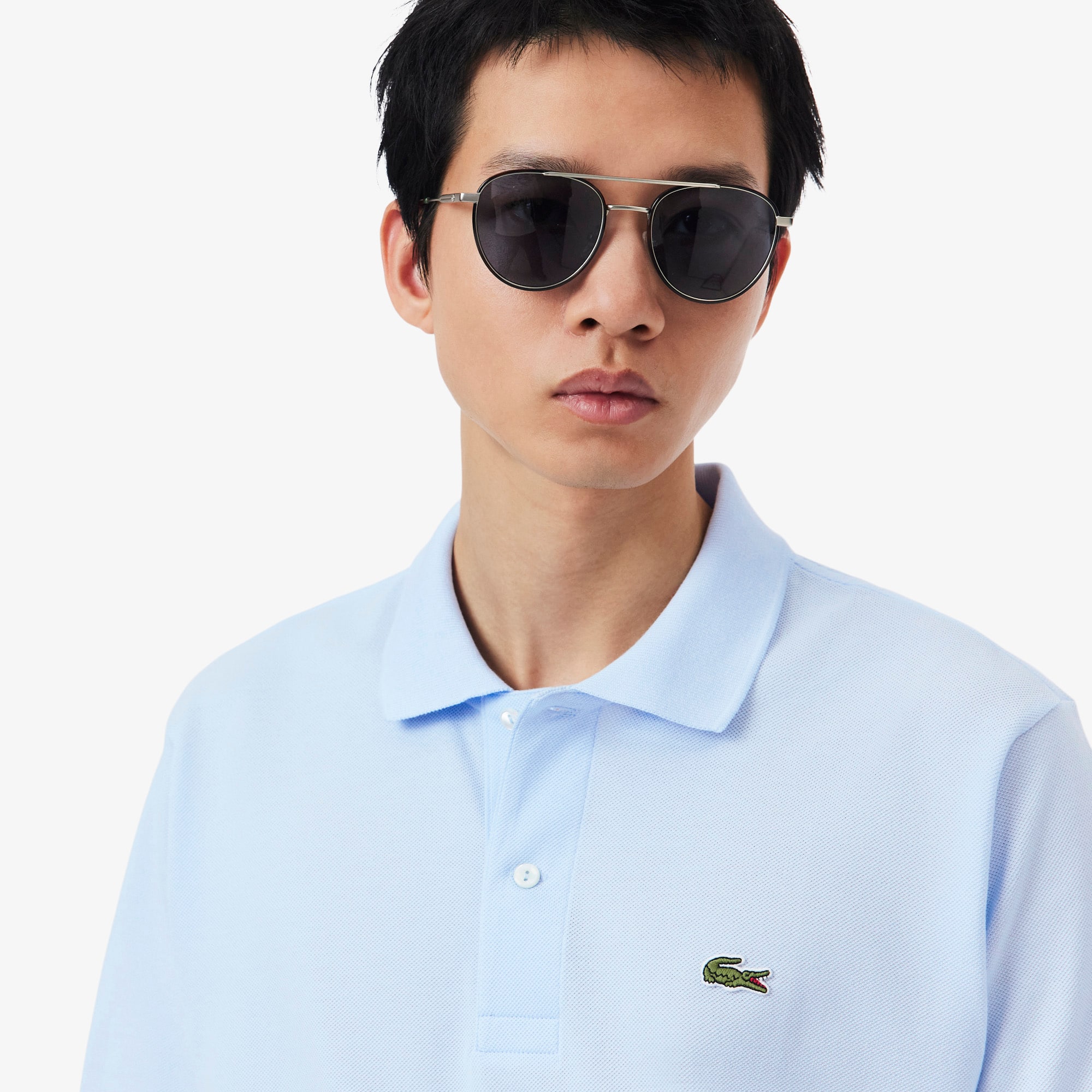 【LIDNM】Te/Ca Milled Light Polo J.Lindeberg Golf Menâ€™s Tour Tech Solid Polo, Baltic Sea