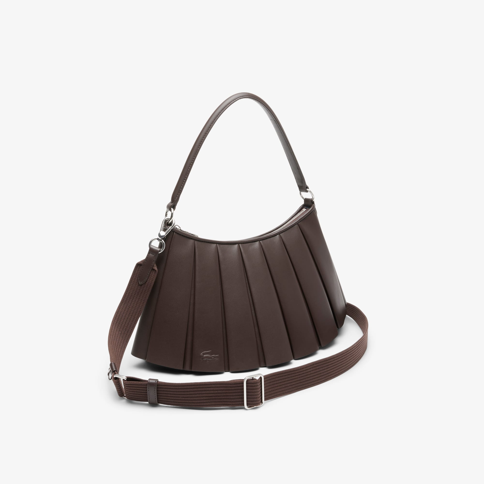 Medium Runway Lenglen Leather Bag - Bags - New In 2025 | Lacoste