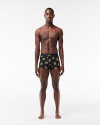 Men's Printed Stretch Cotton Trunks