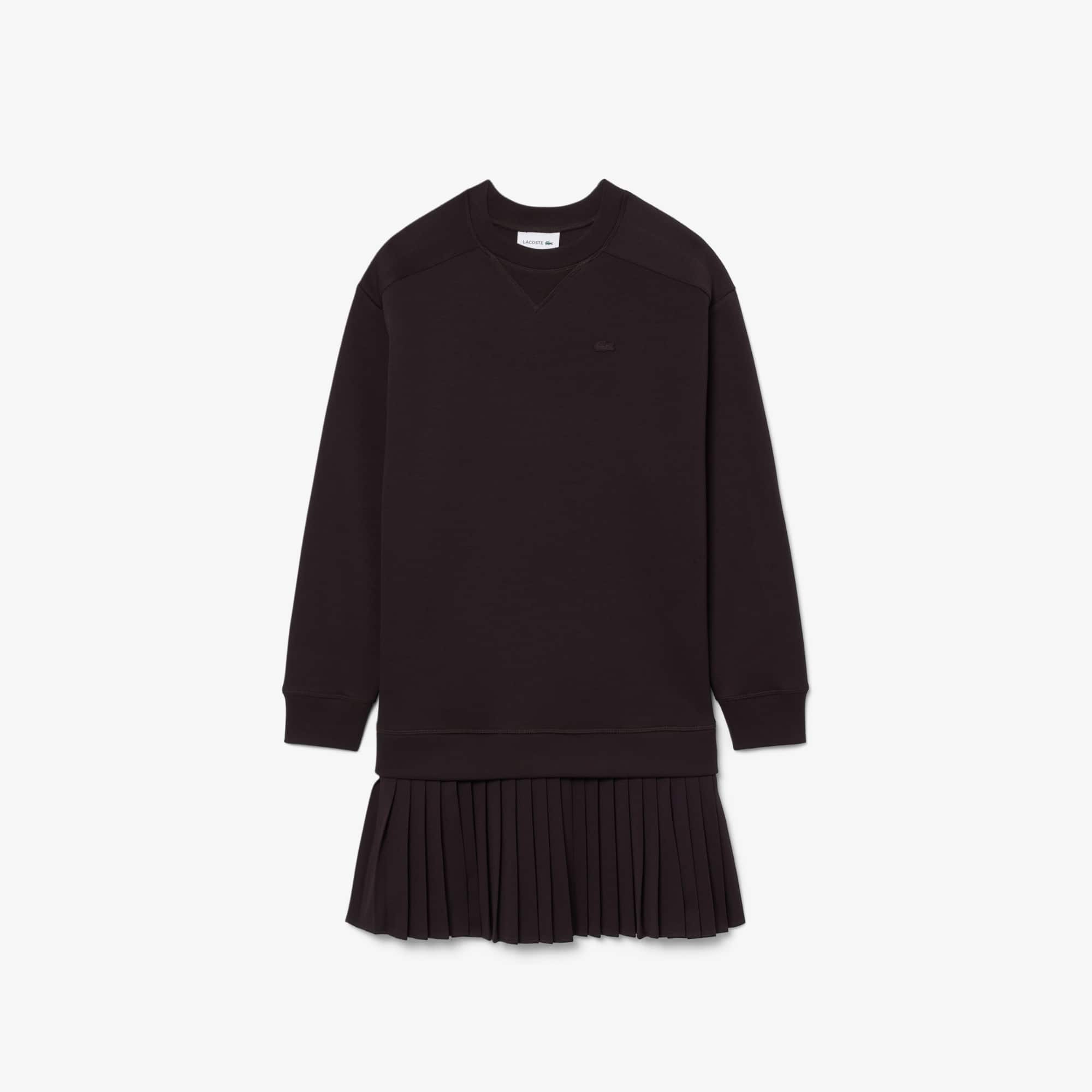 Oversized Cotton Sweatshirt Dress