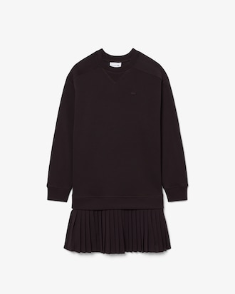 Oversized Cotton Sweatshirt Dress