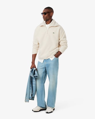 Men's Zip-Up Polar Fleece Sweatshirt