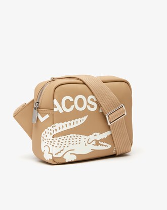 Contrast Branded Rectangular Reporter Bag