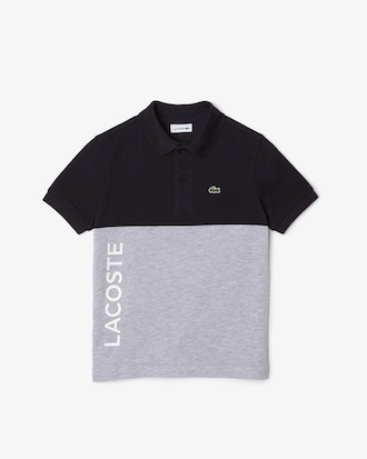 Kids' Colorblock Piqué Polo
