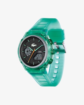 LC33 Analog and Digital Silicone Watch