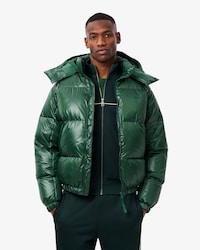 Men's Water-Repellent Down Windbreaker