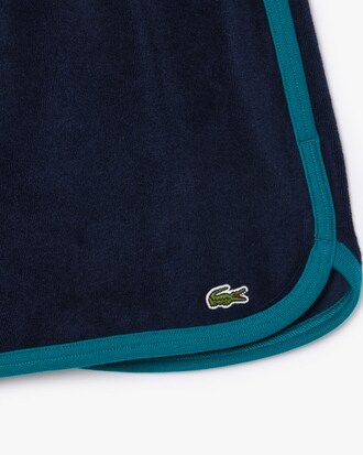 Women's Cotton Terry Contrast Accent Shorts