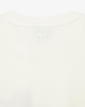 Playera de algodón orgánico de Lacoste x Netflix
