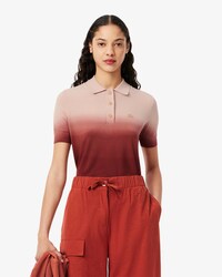 Women's Classic Fit Ombr&eacute; Effect Knit Polo